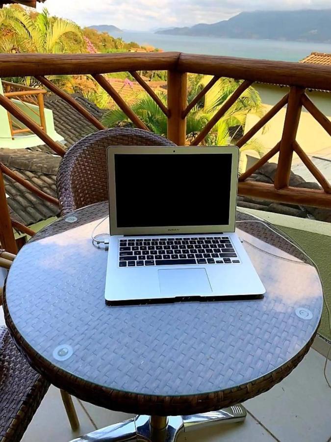 Residencia Em Condom, 1 Ou 2 Suites, Vista Para O Mar, Praia Do Curral, Ilhabela Dış mekan fotoğraf