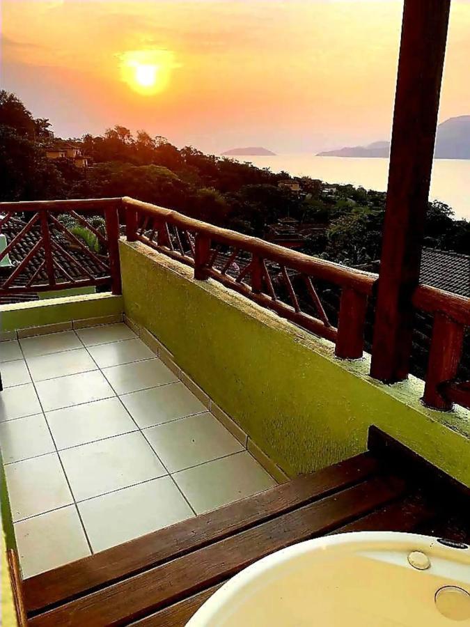 Residencia Em Condom, 1 Ou 2 Suites, Vista Para O Mar, Praia Do Curral, Ilhabela Dış mekan fotoğraf