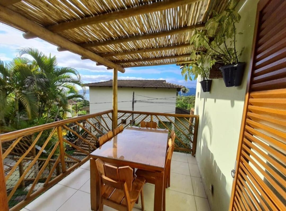 Residencia Em Condom, 1 Ou 2 Suites, Vista Para O Mar, Praia Do Curral, Ilhabela Dış mekan fotoğraf